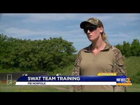 An inside look into Norfolk FBI SWAT Team from one of few female agents