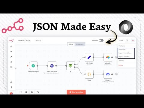 How to generate JSON for N8N (json basics)