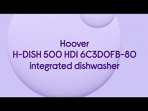 Hoover H-DISH 500 HDI 6C3D0FB-80 Full-size Fully Integrated WiFi-enabled Dishwasher - Quick Look