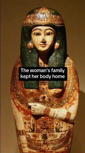Ancient Egyptian female mummification according to Herodotus #history #art