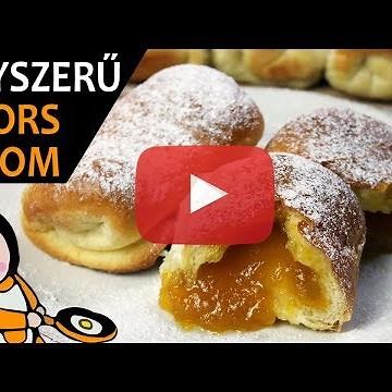 Lekváros bukta - Recept Videók