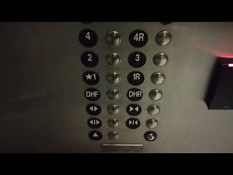 HUMONGOUS Thyssenkrupp Traction Freight Elevator at NC Museum Of Natural Science in Raleigh NC