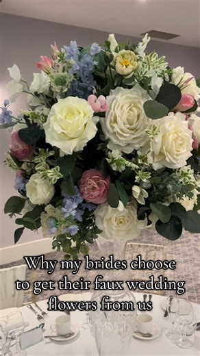 If you’re choosing silk flowers for your wedding, of course you want the very best. 🤍 With so many cheap looking alternatives on the market, we keep our mission clear - to provide the very best faux flower arrangements, sourcing the most beautiful silk blooms. We have 1,000s of faux stems in our studio meaning every piece, rental or purchase, can be made to your exact colour scheme and style. 🤍 We are also fully trained fresh and faux florists, meaning we know exactly what works for weddings. 