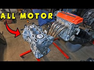 ALL MOTOR B18B1 Short Block Progress
