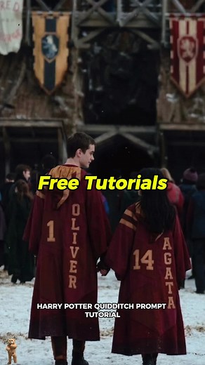 Harry Potter Quidditch AI Photo Prompt Tutorial | Gemini AI