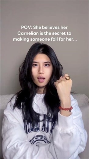 Why Confident, Attractive Women Trust #carnelian #healingcrystals #crystalmeaning #fyp