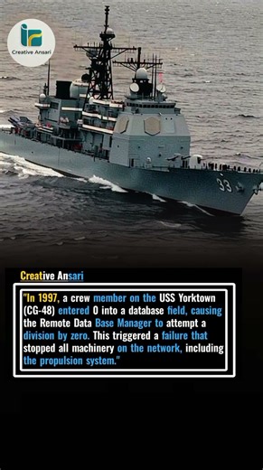 USS Yorktown Division by Zero Incident