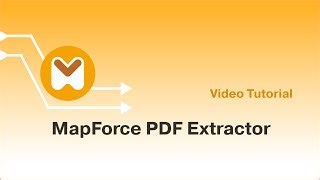 MapForce – narzędzie do ekstrakcji danych z plików PDF