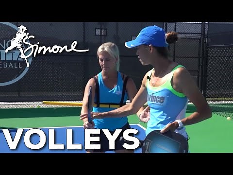 Coach Simone | Ball Machine Drill #3 - Volleys
