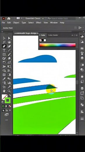 Modern Logo Design in Adobe Illustrator | Easy #vector #logo #tutorial for Beginners #art