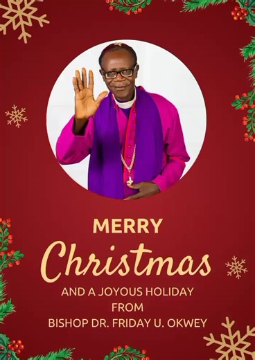 Merry Christmas to you and your family.🤗🎄 YouTube @okwexcodrecordschannel www.brookwey.com #BroOkwey #BishopOkwey #igbochristmassong #ev #ergreengospel