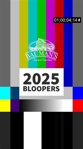 Our gift to you: a year of bloopers and outtakes. Merry Christmas and happy holidays! #baumanfarms #willamettevalley #oregonfarm | Bauman's Farm and Garden