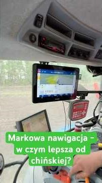 Steering-mounted navigation. Pt. 2 Monitor #farmerpl #tractor #trimble
