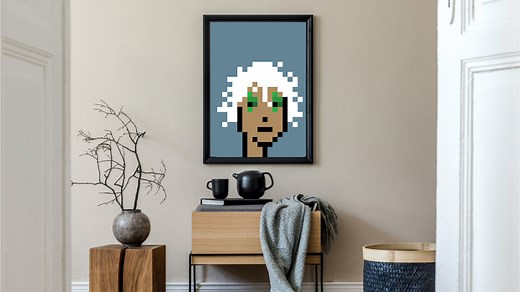 NFTアートをハイテク額縁に飾ってインテリアとして楽しむことはできる？｜インテリアのナンたるか