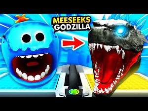 Turning MEESEEKS Into GIANT GODZILLA (VR)