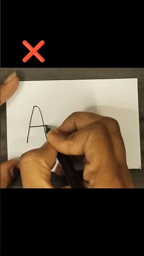 3D Alphabet A Drawing 😍 | 3D Trick Art 🎭 #shorts