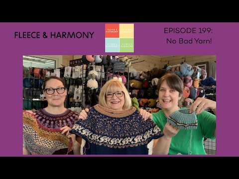 No Bad Yarn! Tessellation Tips and Tricks- Ep 199 Fleece and Harmony Woolcast