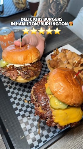 113K views · 1.4K reactions | If you live in Burlington or Hamilton let me put you onto a spot with delicious burgers! @mountainburger_canada Mountain Burger 3051 walkers line, Burlington #bestburgers #cheeseburger #hamilton #butlington #viralburger | Marcello Eats | Facebook