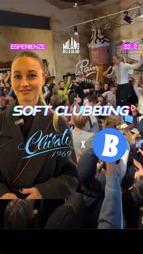 🥐🕺Ballare in pasticceria non è un’idea strana ma una nuova tendenza che si chiama soft clubbing, un modo diverso di vivere la musica elettronica durante il giorno, senza fare tardi e senza stravolgere la propria routine. È pensato per chi lavora la sera, per chi non ha più voglia di nottate infinite e per chi semplicemente vuole un’alternativa alla discoteca tradizionale. 🗓️🪩 Domenica 1° marzo dalle 17 in poi il nuovo format @B PARTY MILANO .milano arriva da @Clivati1969 , in viale Coni Zugn