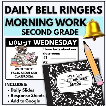 Bell Work Daily Bell Ringers 2nd Grade Morning Work Slides March Morning Work