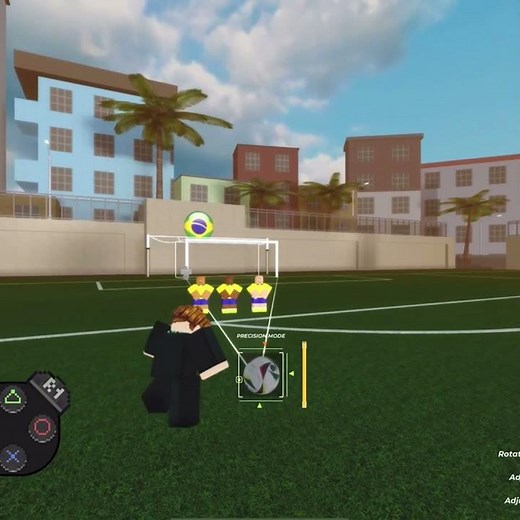 WHAT A FREEKICK! (Game is free kick simulator on Roblox)
