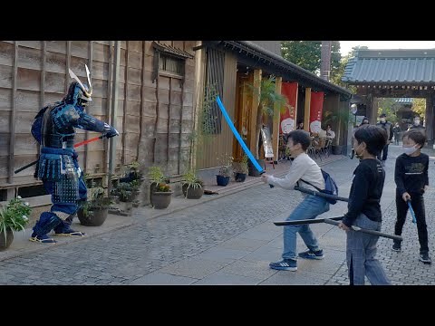サムライマネキンドッキリ#3/SAMURAI Mannequin Prank in Japan#3/SHOGUN