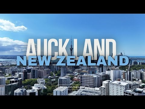 🏝️✨ New Zealand in 4K | Stunning Aerial Views of Auckland 🚁 Cinematic Drone Journey 🇳🇿