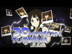 Alight Motion Tutorial - 3D Camera Movement for AMV Typography - 3D Movecam