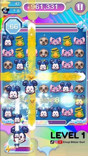 Sapphire Sorcerer's Apprentice Mickey (Level 1) - Fantasia #shorts #disneyemojiblitz