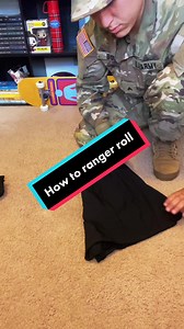 How to Ranger Roll Shorts: Easy Military Folding Hack