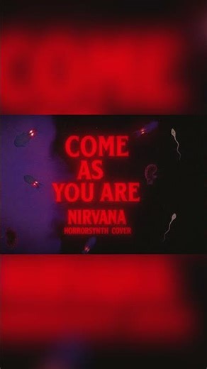 This 80s Horror version of "Come As You Are" is... DROWNING. 🌊 #shorts