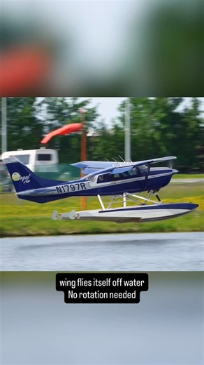 Deon Mitton | Aviation video & Photo Safari on Instagram: "Floatplane take off. @regal_air 1. Set take off power - monitor engine - full back pressure / elevator full up 2. Release back pressure- accelerate on step - building airspeed 3. Roll a float (lift one float off water with coordinated control inputs while maintaining directional control) to reduce drag. 4. Most important - BE patient - wing flies itself off the water. (No pitch adjustment/rotation needed - like on land) #avgeek #aviation