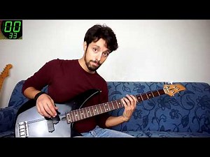 1 String 10 Bass Riffs 100 Seconds