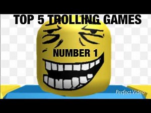 TOP 5 PLACES TO TROLL {Roblox}
