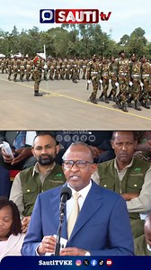 12 reactions | Cabinet Secretary Ministry of Environment, Climate Change and Forestry Aden Duale on what newly trained officers will play in environmental conservation and climate action journey in Kenya. | Sauti TV | Facebook