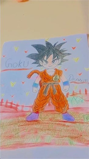 Goku drawing in 1 hour 😅😅