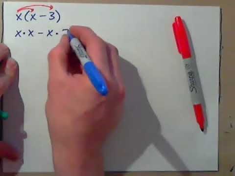 Apply the Distributive Property with Letters Variables