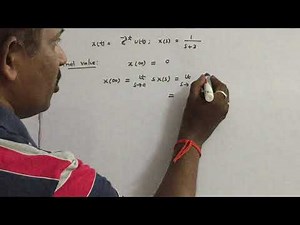 Signals & Systems - Laplace Transforms - Initial and Final Value Theorem - Working examples - 2