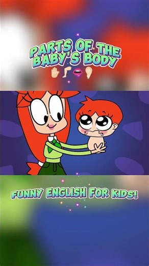 My Body Parts Song! 👋 Learn Baby Body Vocabulary #kids #english