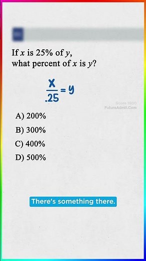 Most students bomb this easy SAT problem