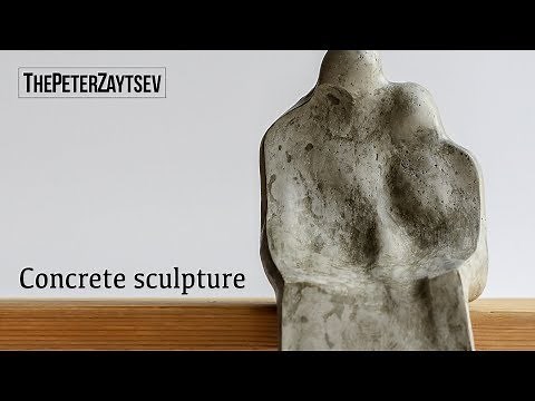 Making concrete sculpture DIY by thePeterZaytsev