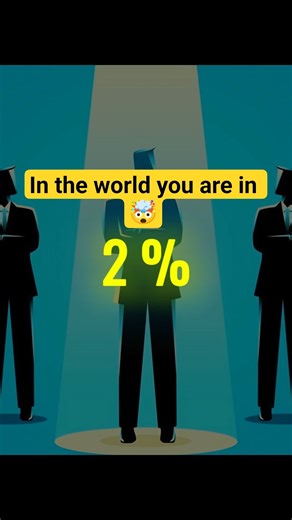 "How RARE Are YOU in This World? 😨🤯"#facts #shorts