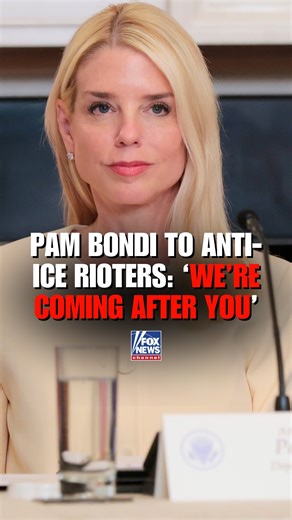 BREAKING: AG Pam Bondi says they've identified masked suspect who allegedly threw cinderblocks at law enforcement vehicles and are searching his home "as we speak." | Fox News