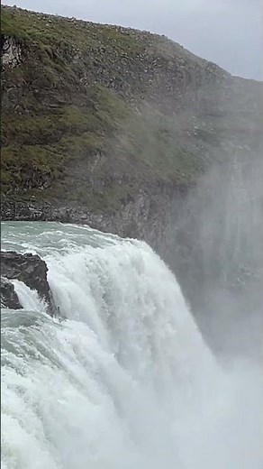 Gullfoss, Iceland. One of the most interesting waterfalls in the world.