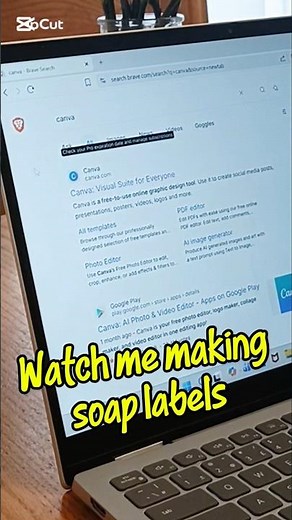 How to make soap labels at home #handmadesoap #vancouver