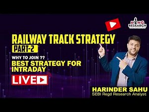 Railway track Strategy Part-2 | Best Strategy for Intraday | Why To Join | King Research Academy