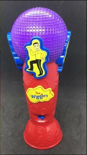 The wiggles sing with me microphone (eBay video by the vintage daze)