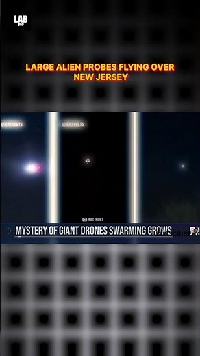 Giant Alien Probes Spotted Over New Jersey?! 😱 #trending #shorts