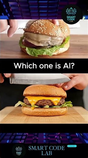 Real or AI Food? 🍔 Test Your Eyes and See If You Can Tell! 👀 | Smart Code Lab