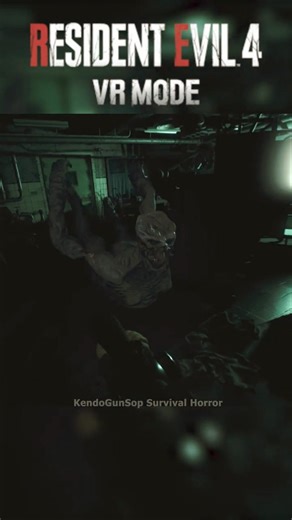Regenerador First Encounter - RESIDENT EVIL 4 REMAKE VR Mode #residentevil #residentevil4